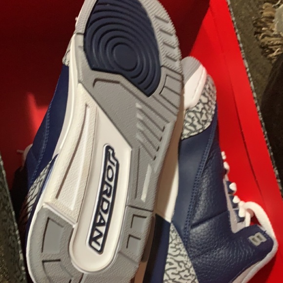 Jordan 3s midnight blue size 5.5 - Picture 2 of 4